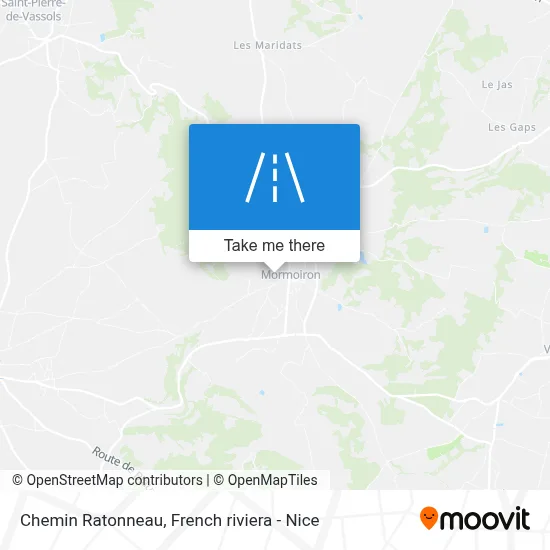 Chemin Ratonneau map