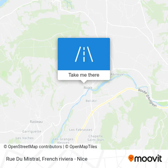 Rue Du Mistral map