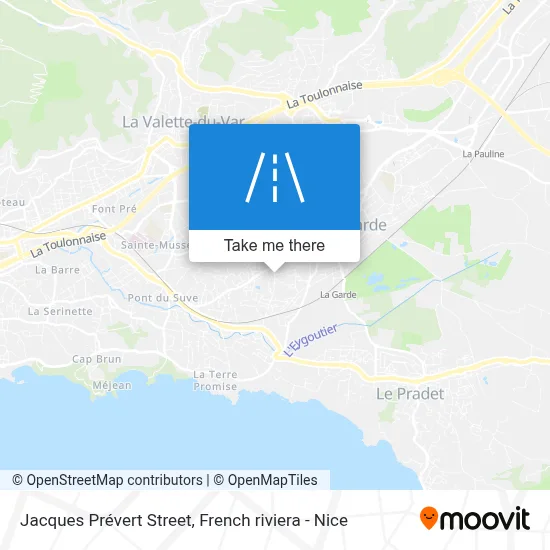Rue Jacques Prévert map