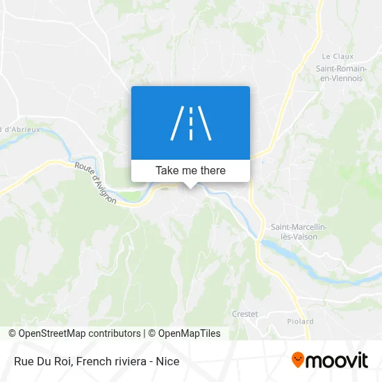 Mapa Rue Du Roi