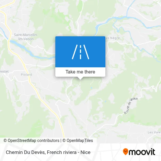 Chemin Du Devès map