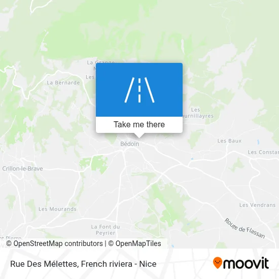 Rue Des Mélettes map