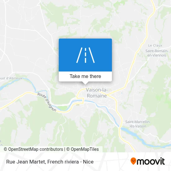 Mapa Rue Jean Martet