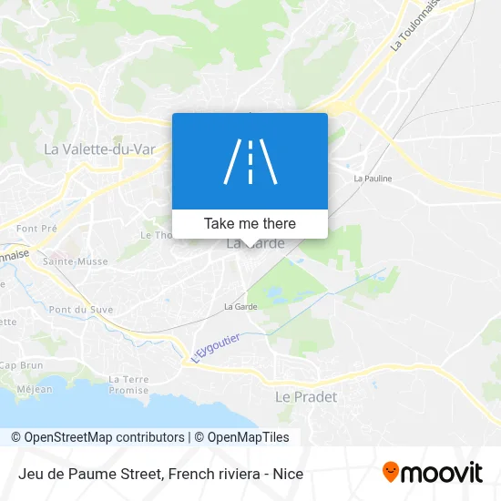 Rue Du Jeu De Paume map