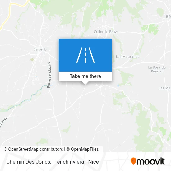 Chemin Des Joncs map