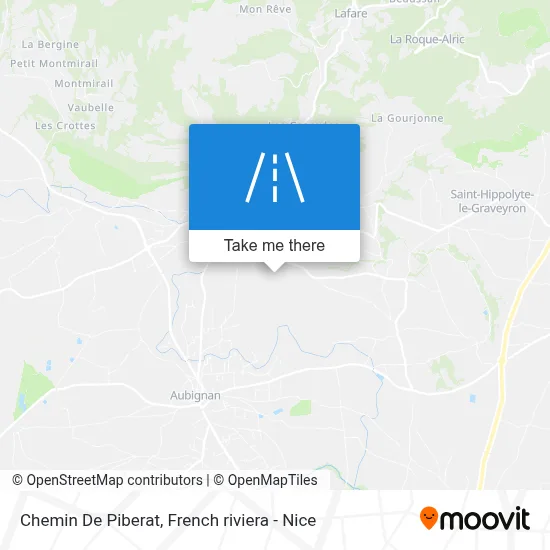 Chemin De Piberat map