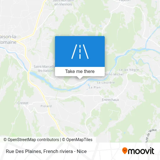 Rue Des Plaines map