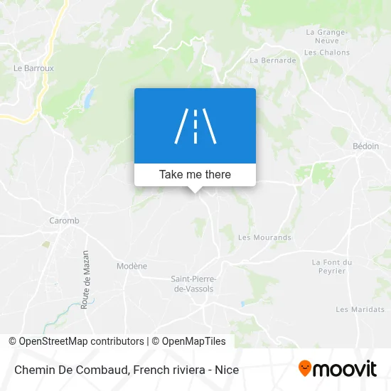 Chemin De Combaud map