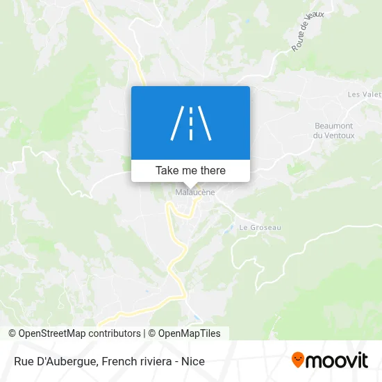 Rue D'Aubergue map
