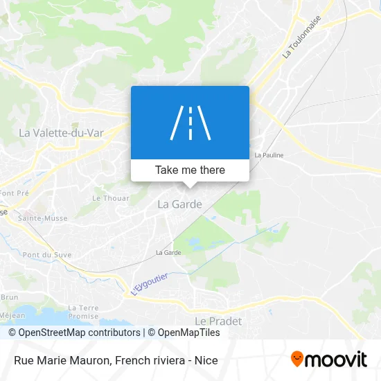Rue Marie Mauron map