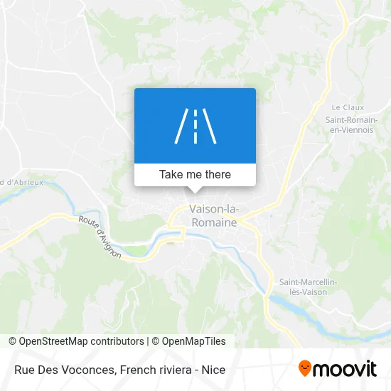 Rue Des Voconces map