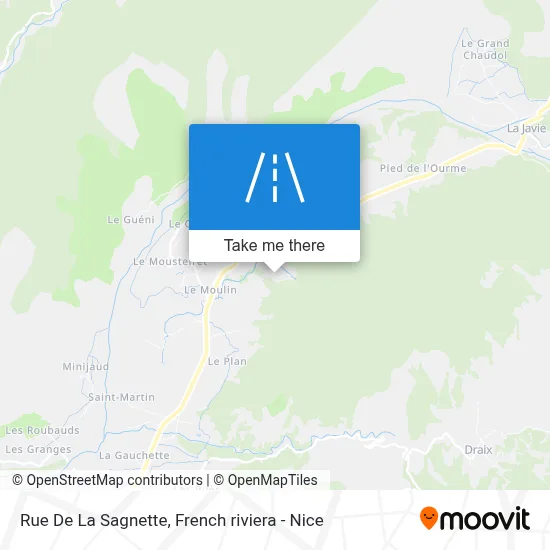 Rue De La Sagnette map