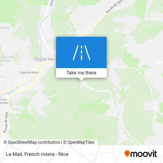 Le Mail map