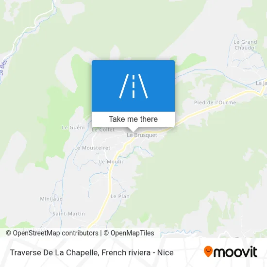 Traverse De La Chapelle map