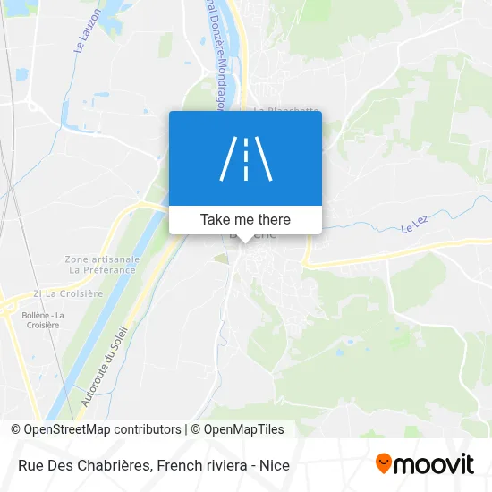 Rue Des Chabrières map