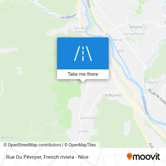 Rue Du Pévoyer map