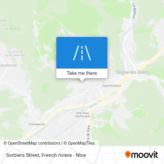 Rue Des Sorbiers map