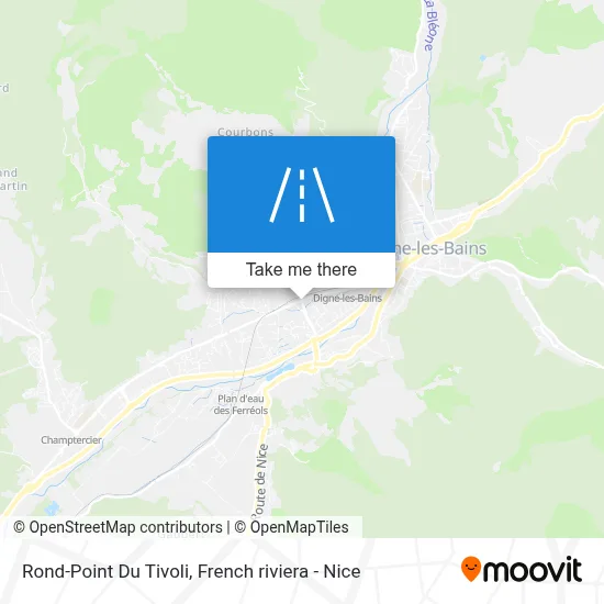 Rond-Point Du Tivoli map
