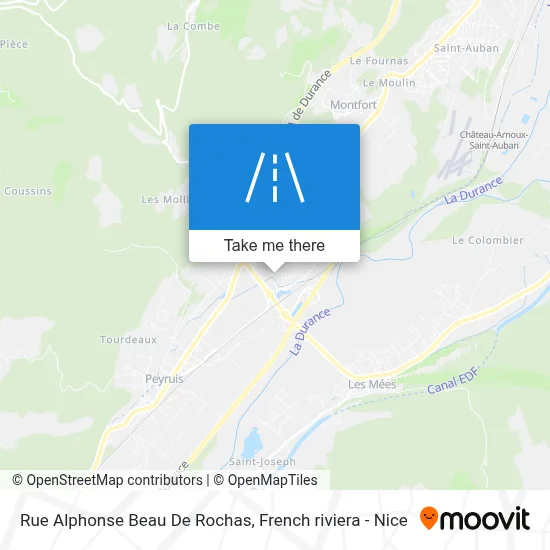 Rue Alphonse Beau De Rochas map