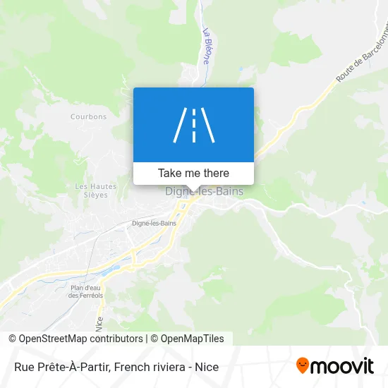 Rue Prête-À-Partir map