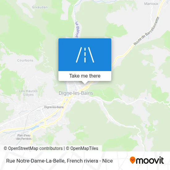 Rue Notre-Dame-La-Belle map
