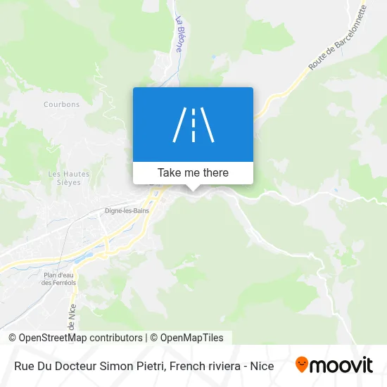 Rue Du Docteur Simon Pietri map