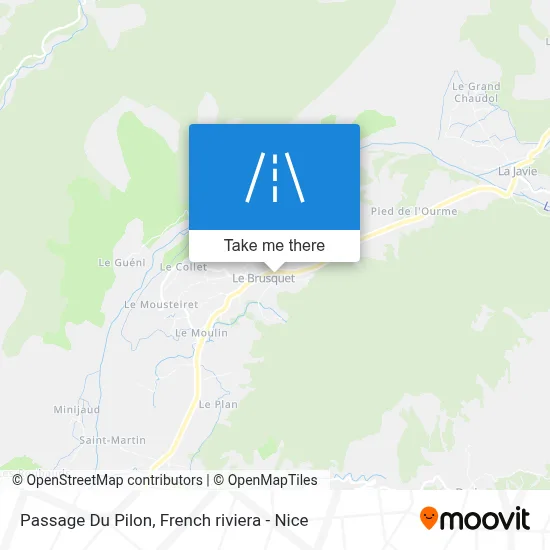 Passage Du Pilon map