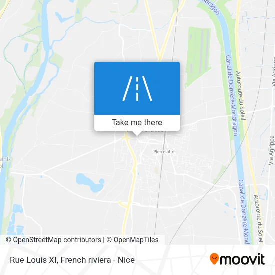Mapa Rue Louis XI