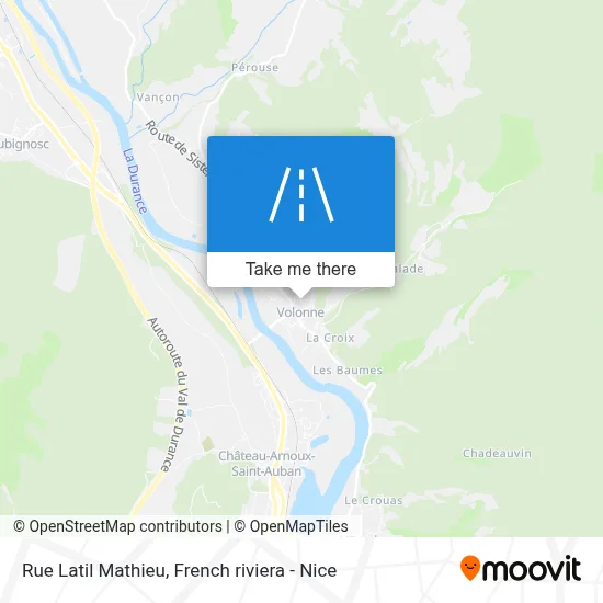 Rue Latil Mathieu map