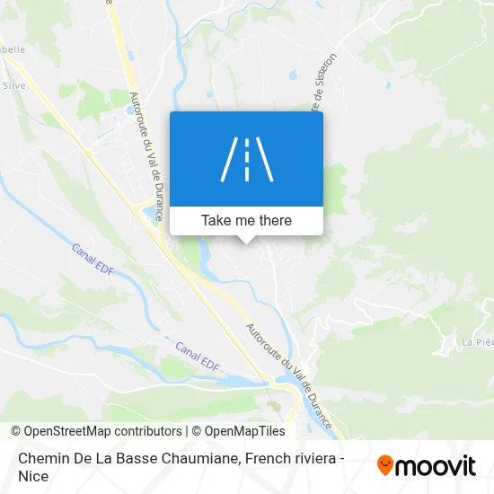 Chemin De La Basse Chaumiane map
