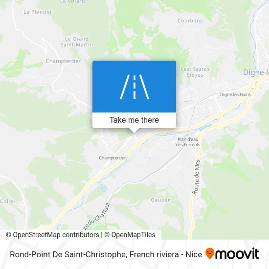 Rond-Point De Saint-Christophe map
