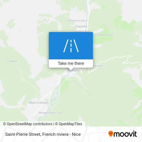 Mapa Rue Saint-Pierre