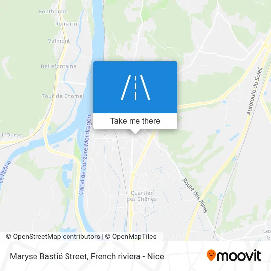 Rue Maryse Bastié map