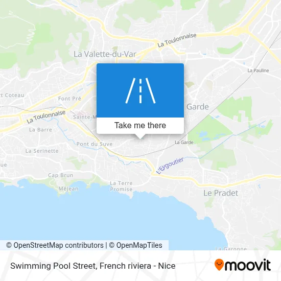 Rue De La Piscine map