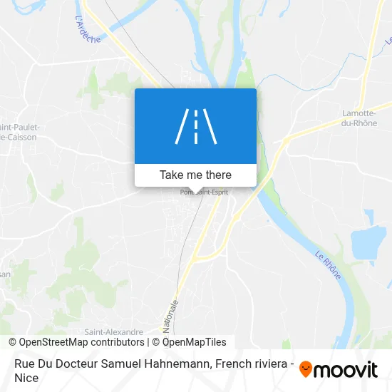 Rue Du Docteur Samuel Hahnemann map