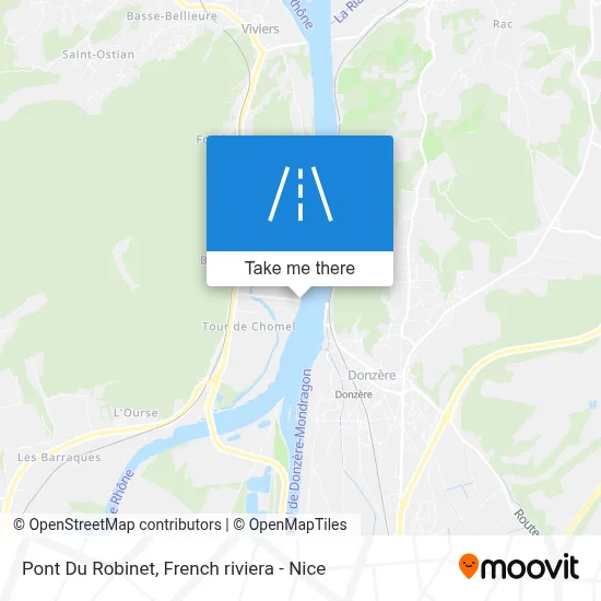 Pont Du Robinet map