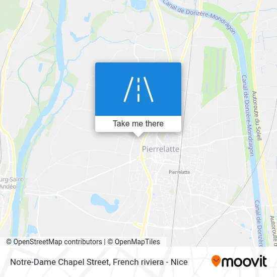 Rue De La Chapelle Notre-Dame map
