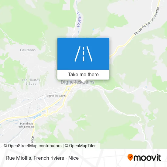 Mapa Rue Miollis