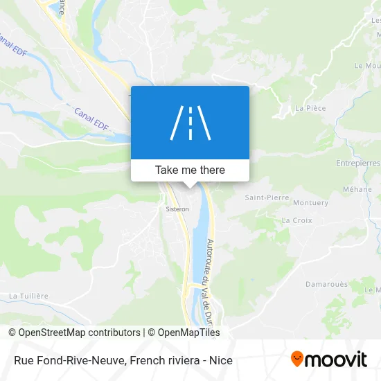 Rue Fond-Rive-Neuve map