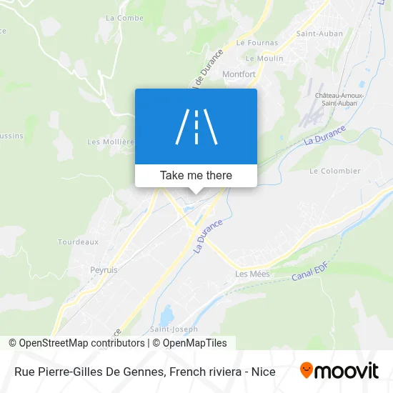 Rue Pierre-Gilles De Gennes map