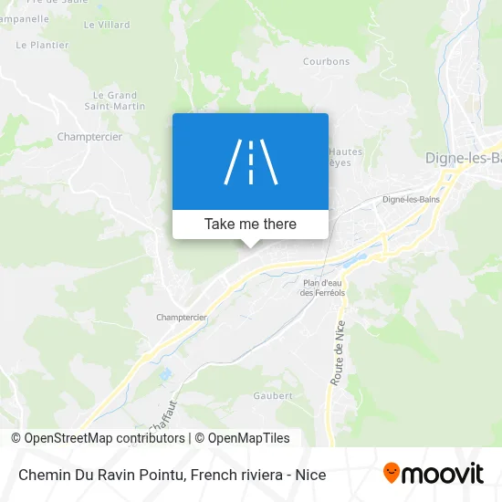 Chemin Du Ravin Pointu map