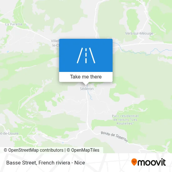 Basse Rue map