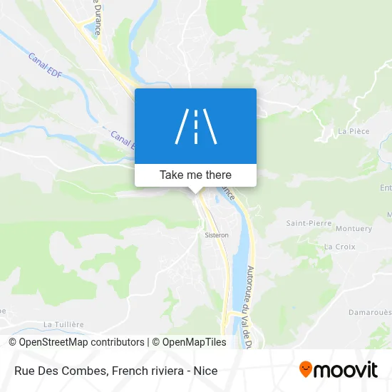Rue Des Combes map