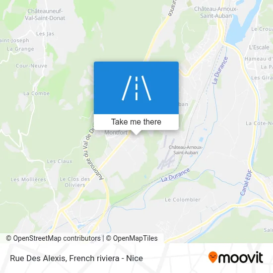 Rue Des Alexis map