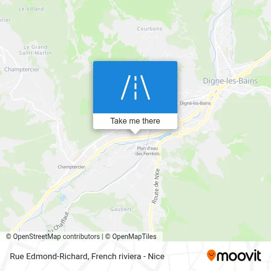 Rue Edmond-Richard map