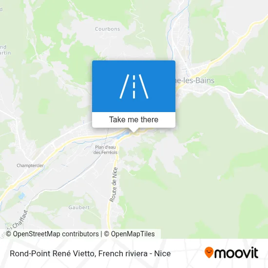 Rond-Point René Vietto map