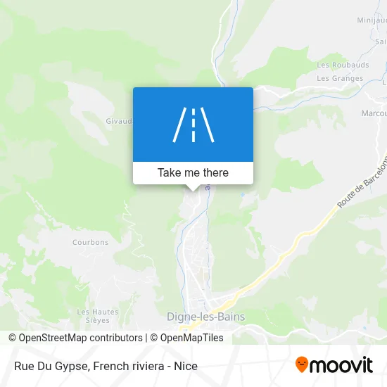 Rue Du Gypse map