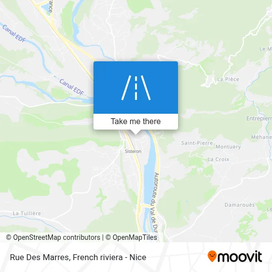 Rue Des Marres map