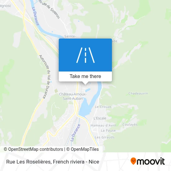 Rue Les Roselières map