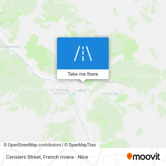 Rue Des Cerisiers map